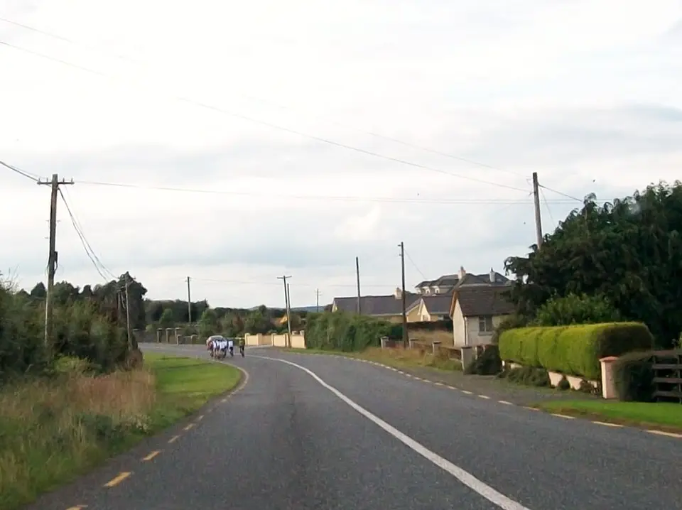 Houses on a bend on the R162 at Williamstown