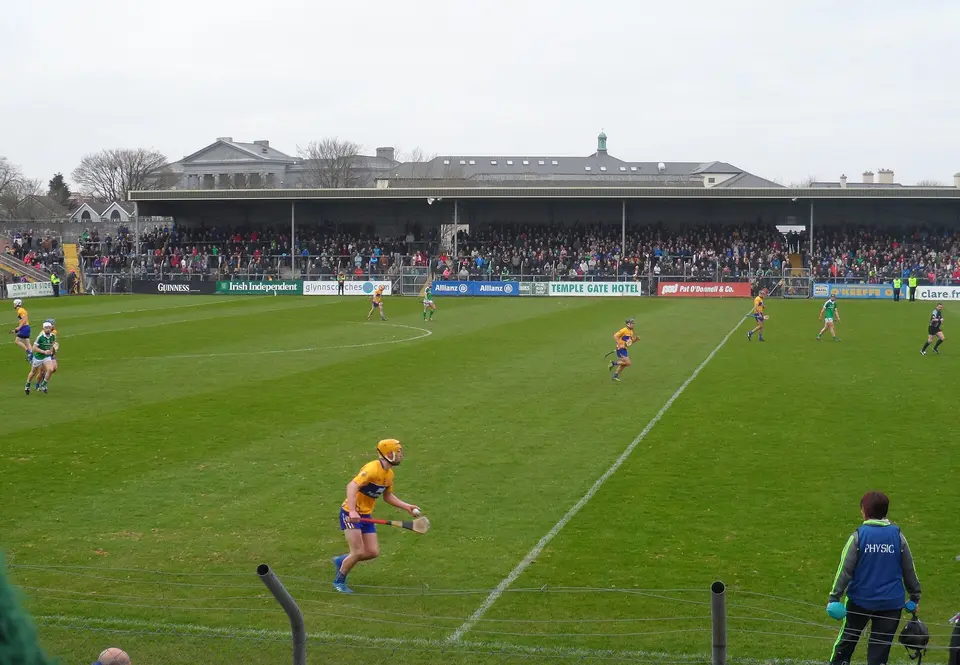 Hurling game, Cusack Park, Ennis, 2016 National Hurling League