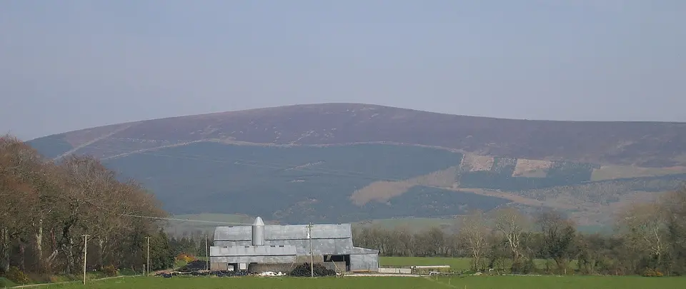 Church Mountain, taken from the south near Donard, County Wicklow, Ireland