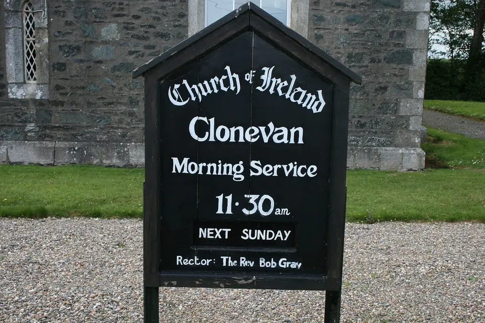 The CoI Church in Clonevin, County wexford