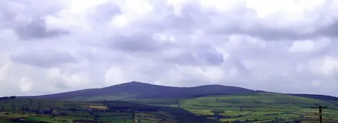 Croughan Mountain on the Wicklow/Wexford border in South Leinster, Ireland