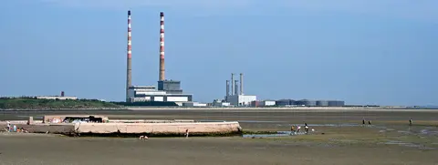 Swimming pool on the beach at Sandymount, Dublin, Ireland