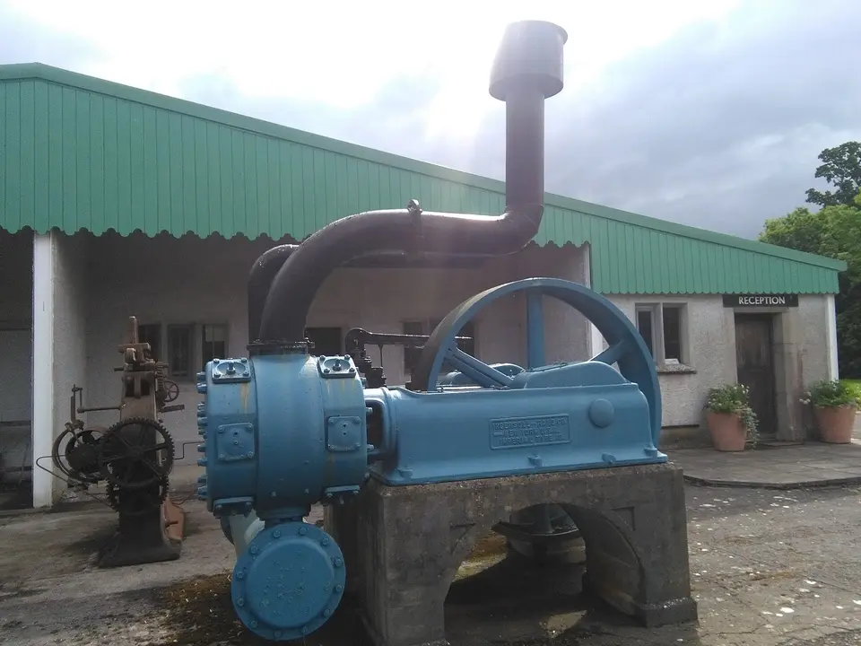 Ingersoll Rand Air Compressor, Imperial Type 10 Duplex