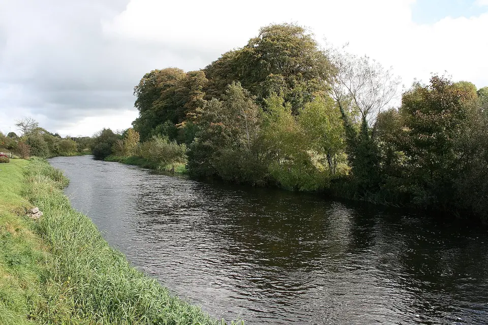 River Inny at Ballymahon, County Longford, Ireland