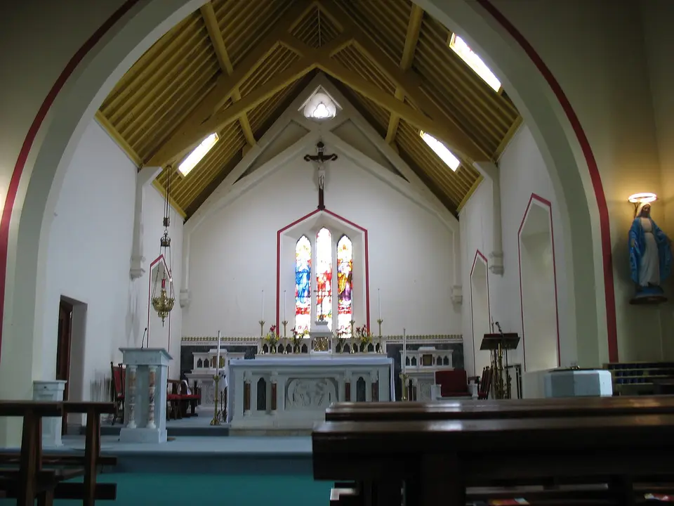 Interior of the Church of the Immaculate Conception, Kilmovee