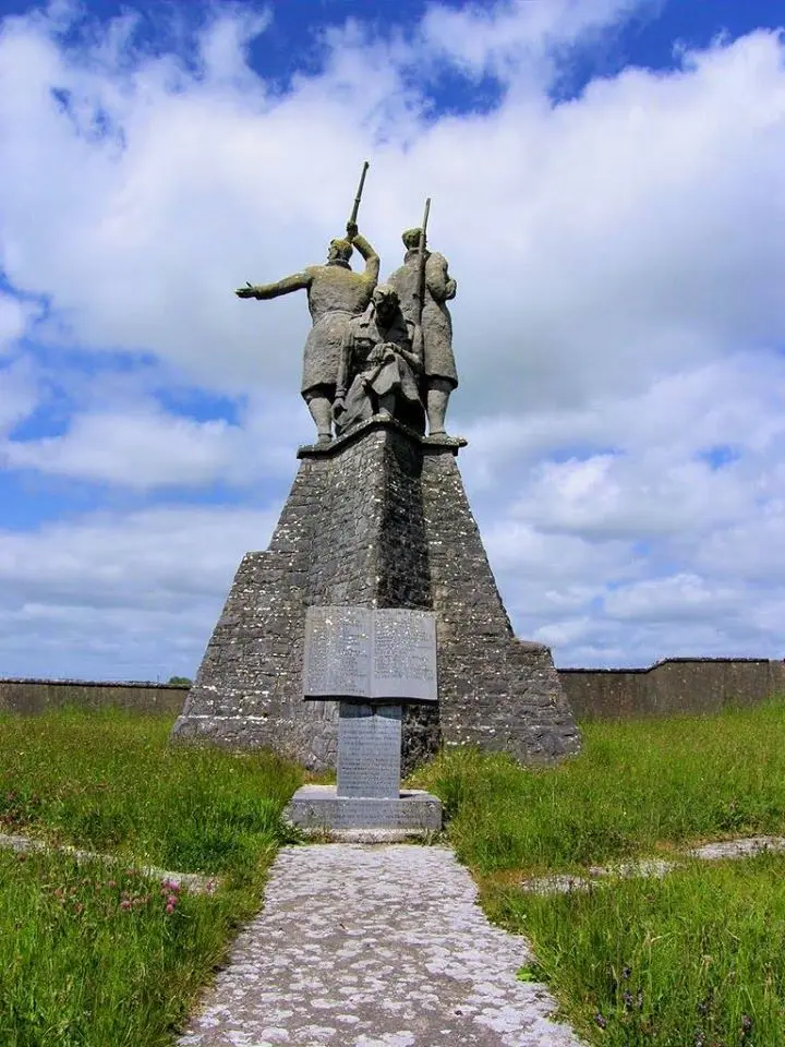 Old IRA Memorial in Elphin, County Roscommon