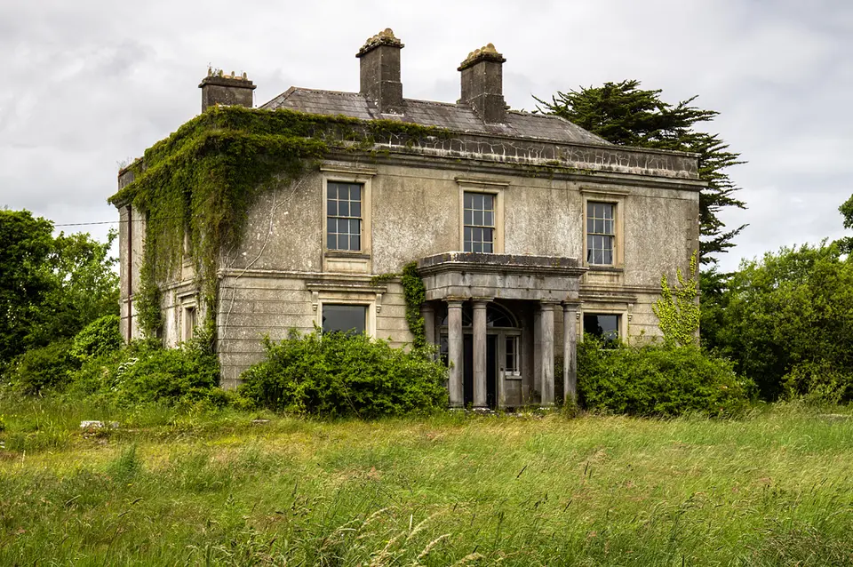 Ireland in Ruins: Daramona House, Co. Westmeath (1)