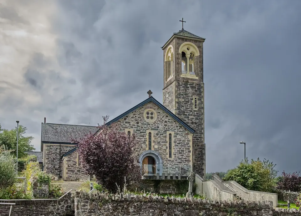 A view of St Michael’s Church.