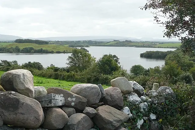 Islandeady Lough This is the largest lough in the area and covers parts of seven squares including half of this one. The land beyond the promontory is not in this square.
