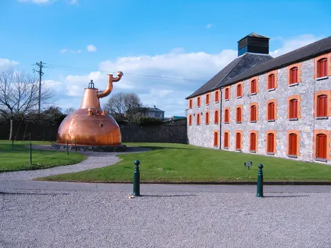 Jameson's Old Distillery, Midleton This distillery is now only used as a tourist attraction. Guided tours are available frequently throughout the day.