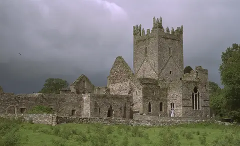 Jerpoint Abbey, County Kilkenny, Ireland East view of the abbey