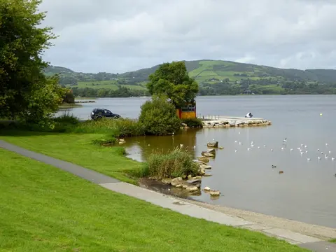 Jetty at Ballycuggaran Beach