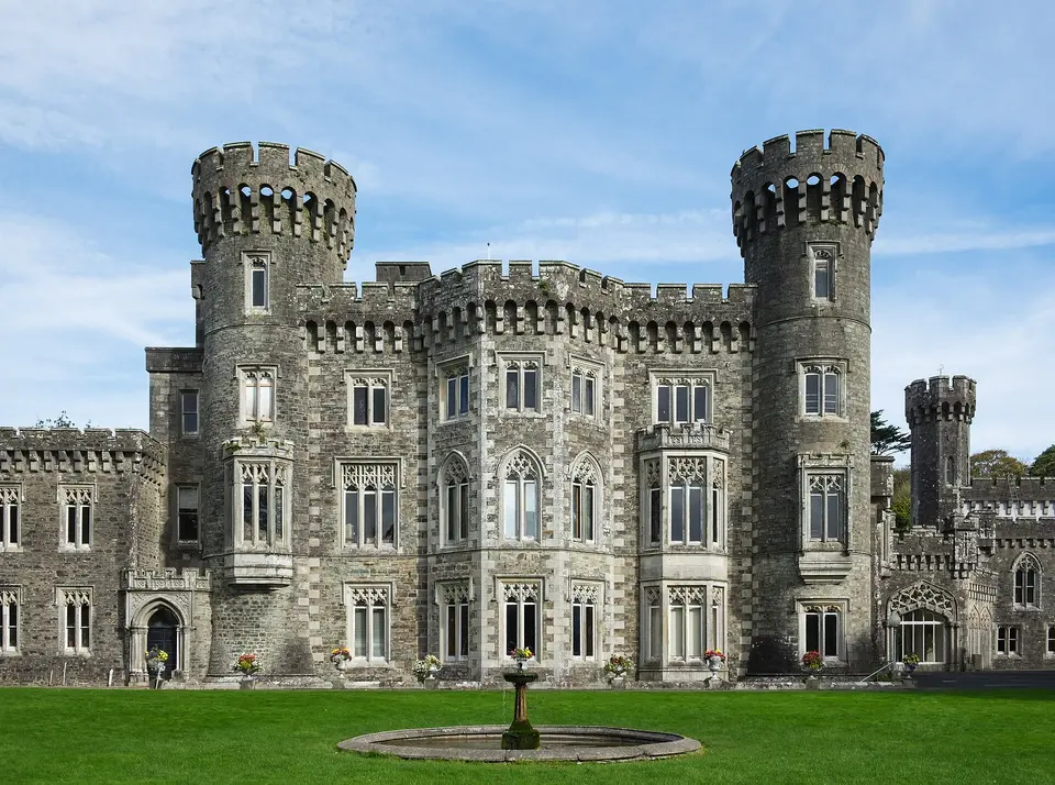 Johnstown Castle near Wexford, Ireland.