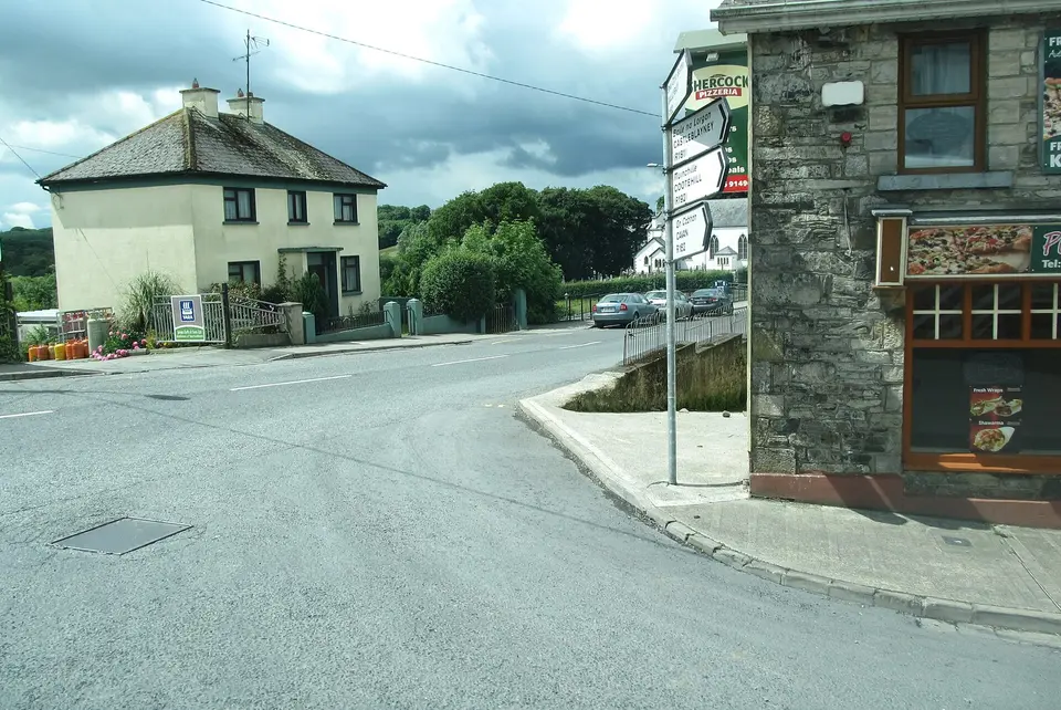 Junction of the R162 and the Canningstown Road at Shercock