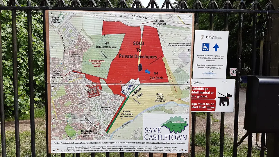 Efforts by the the Save Castletown Gate Protectors group
