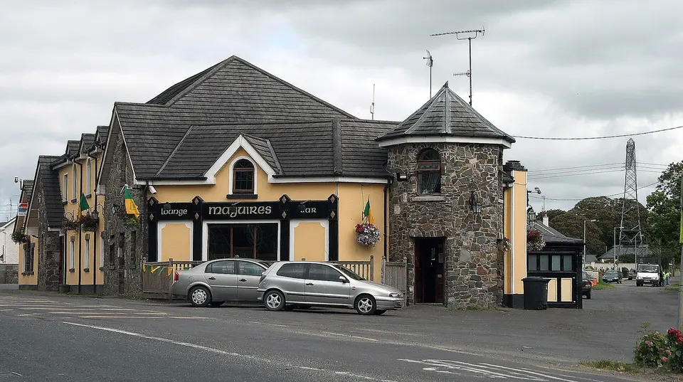 Kentstown, County Meath (2), near to Walterstown, Meath, Ireland. Maguires pub.
