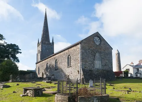 South-east view of St. Patrick's Cathedral, Killala.