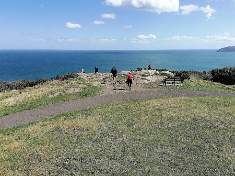 A view of Killiney Bay.