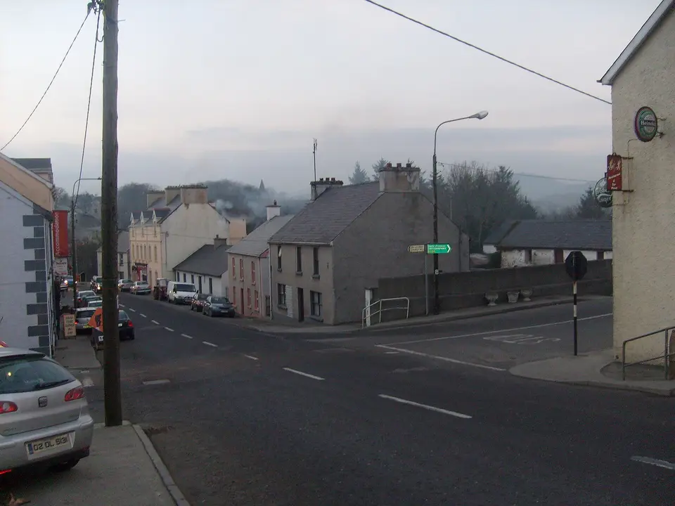 Kilmacrennan crossroads, County Donegal