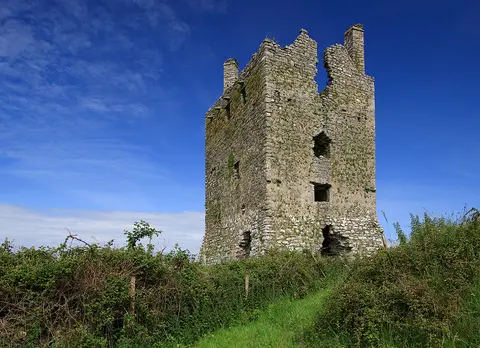 Kinlough Castle in County Mayo
