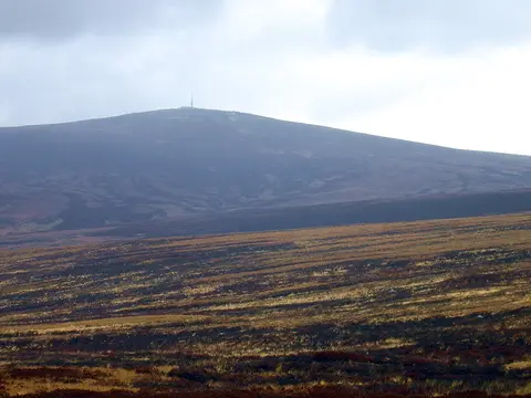 Kippure viewed from the south, near the Sally Gap.