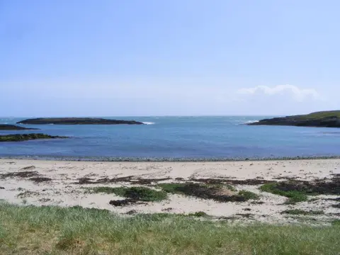 Looking east-south-east from Galley Cove - Ballynaule Townland