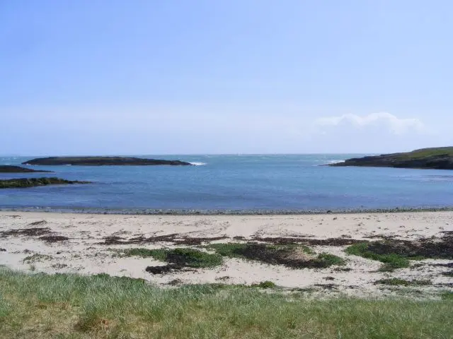 Looking east-south-east from Galley Cove - Ballynaule Townland