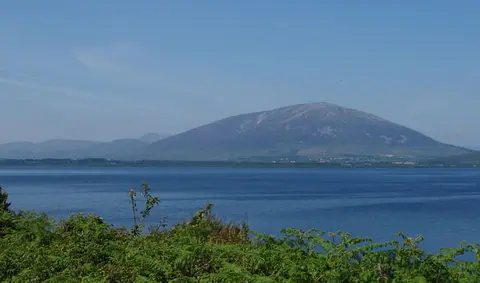 Lough Conn with Nephin in background