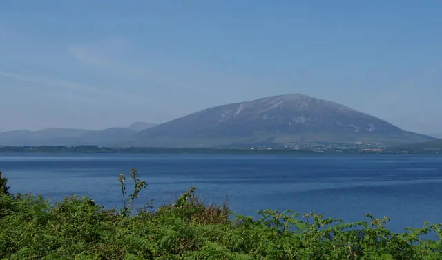 Lough Conn with Nephin in background