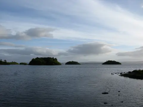 Lough Corrib from Ashford Castle, Cong, County Mayo, Ireland