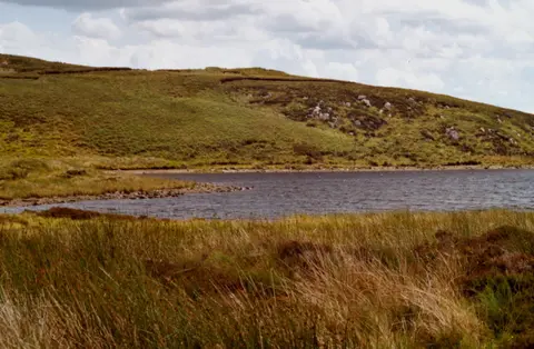 Lough Fad. Lake in the mountains between Carndonagh and the south coast of Inishowen.