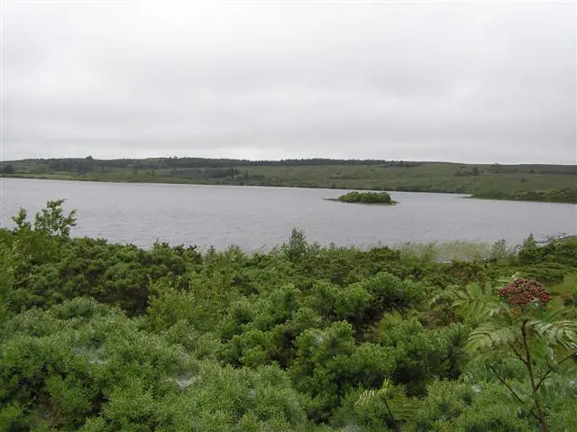 Lough Golagh Looking north-west