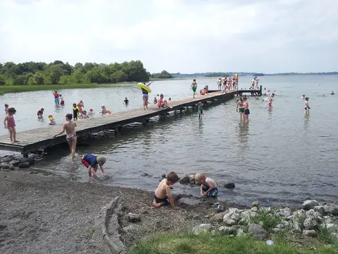 Lough Lene bathing pier