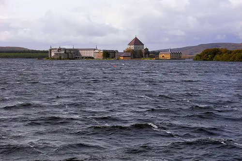 Station Island on Lough Derg, County Donegal, Ireland.