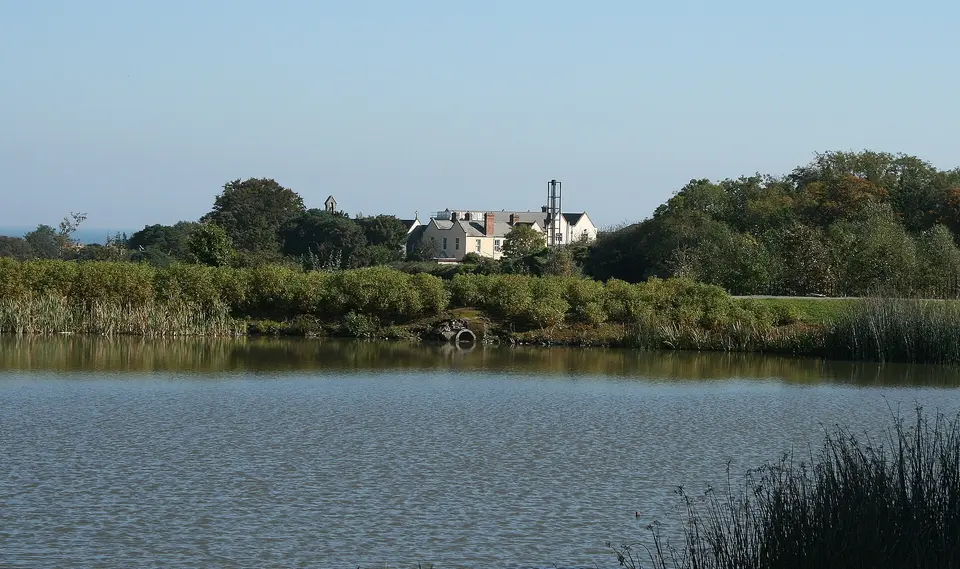 Loughlinstown Hospital viewed from Cherrywood