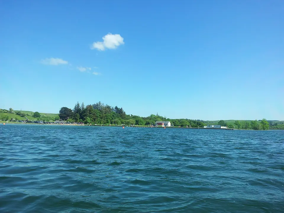 Loughrea Lake looking towards The Long Point
