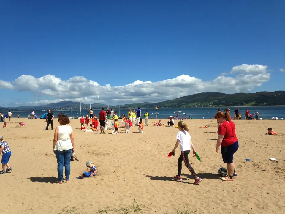 Lovely weather at the beach, Rathmullan