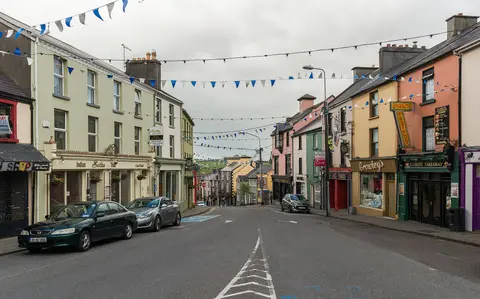 A view of the Lower Bridge Street, Killorglin
