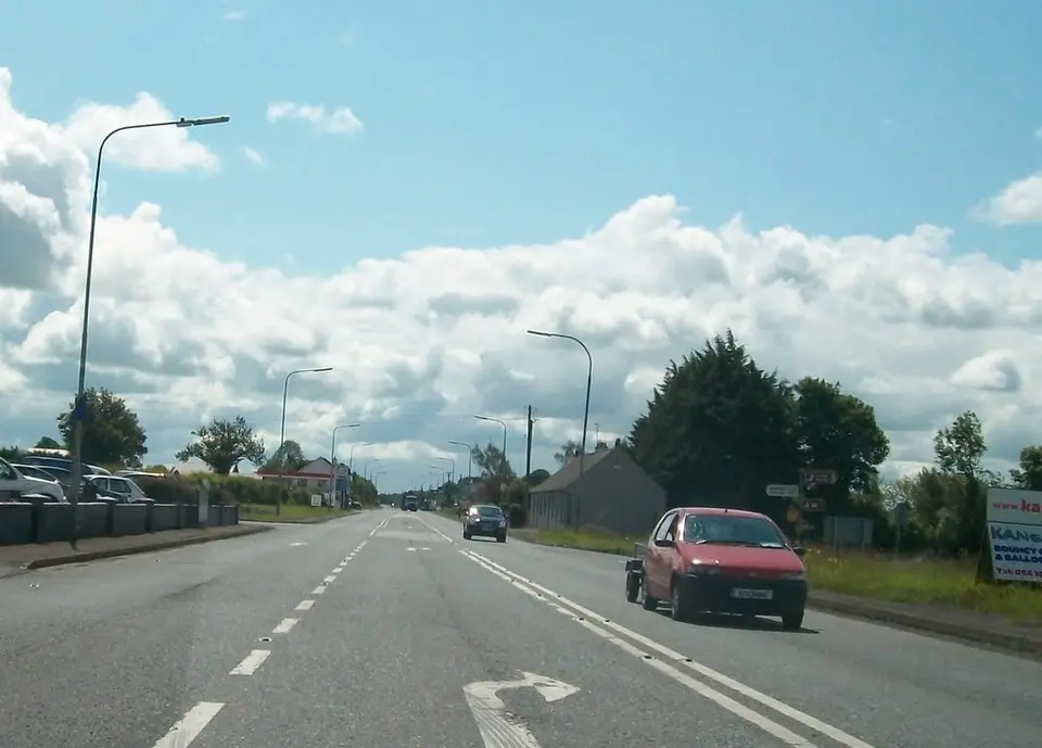 Maghera Cross Roads on the N3 at Carrakeelty Beg
