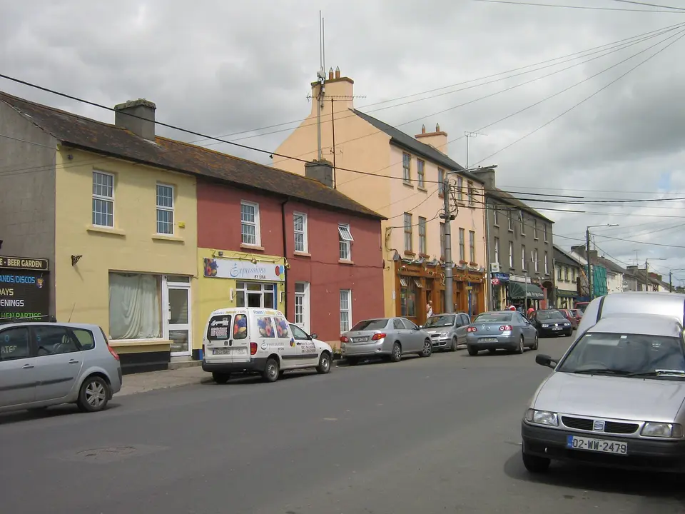 Mainstreet of Carnew, County Wicklow