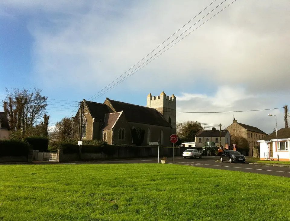 A church in Manorcunningham, Co Donegal, Ireland
