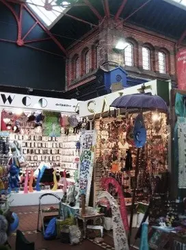 Interior market view of George's St arcade