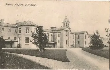 Old postcard of Maryborough Asylum