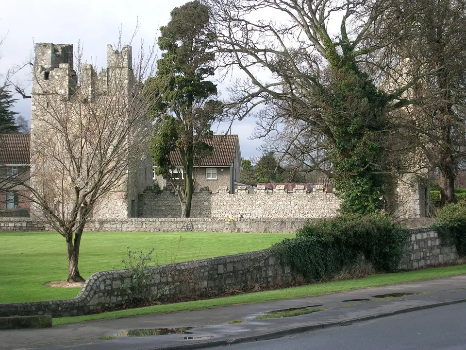 Monkstown Castle, viewed from the east