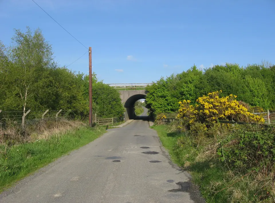Motorway bridge at Paddock, Co. Louth