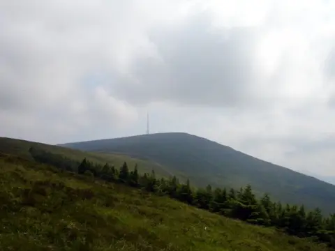 Image taken in June 2006 by Luke M. Curley. Mount Leinster, Blackstairs Mountains, Co. Carlow