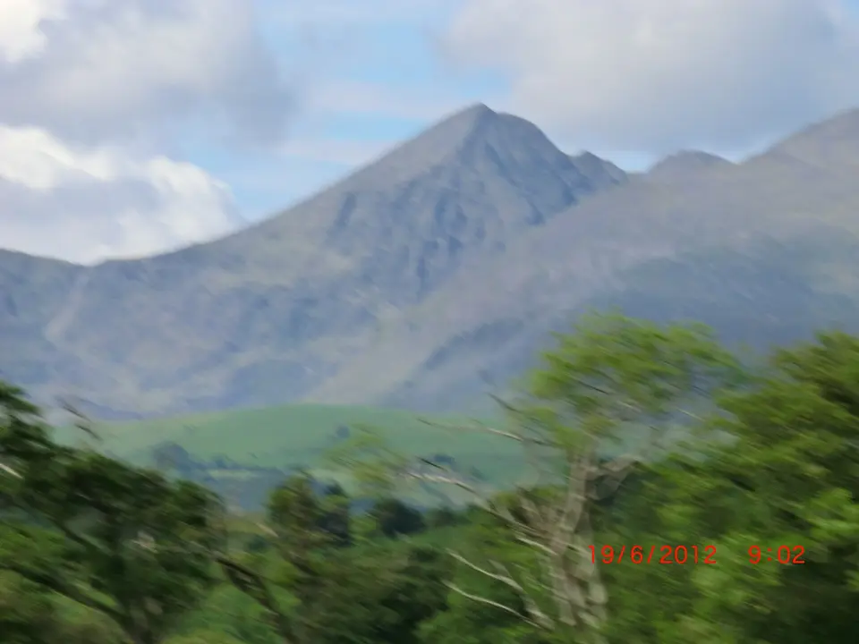 Mountain view at Gortacollopa