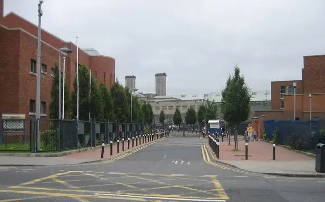 Mountjoy Prison, the main committal prison in the Republic of Ireland.