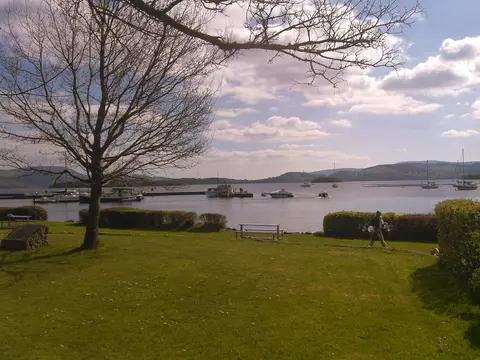 Mountshannon harbour on a grand soft day