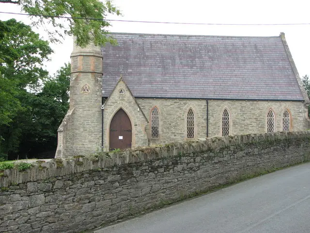 Moville Presbyterian Church(1) Erected in 1863 the church stands at the junction of the R238 and the Glencrow Road.